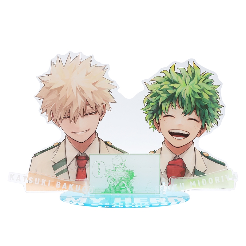 [Pre-order] [Made-to-order] JUMP Store Limited "My Hero Academia" Acrylic GIGA Figures: Izuku Midoriya and Katsuki Bakugo